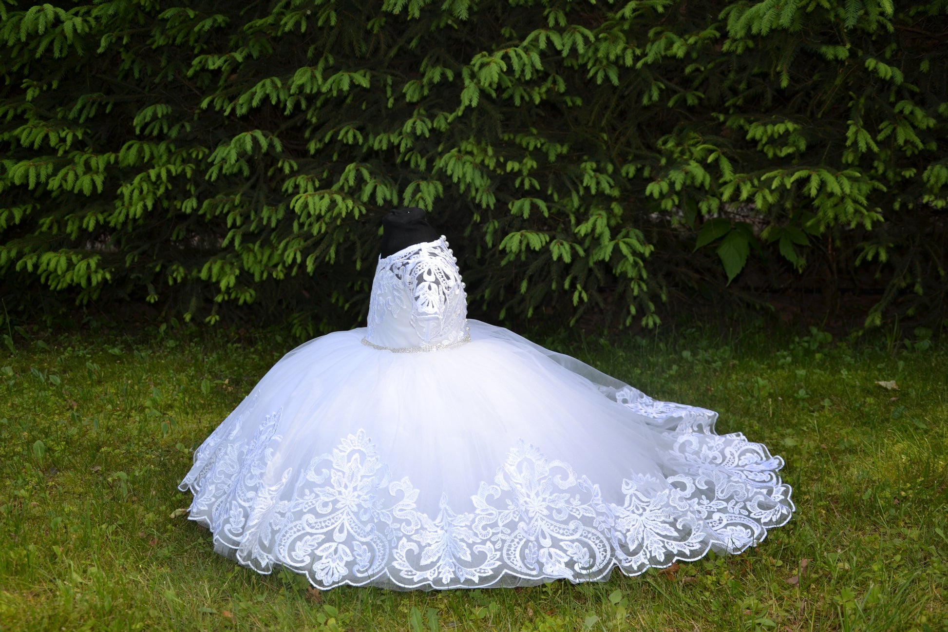 Сhristening dress for toddler.