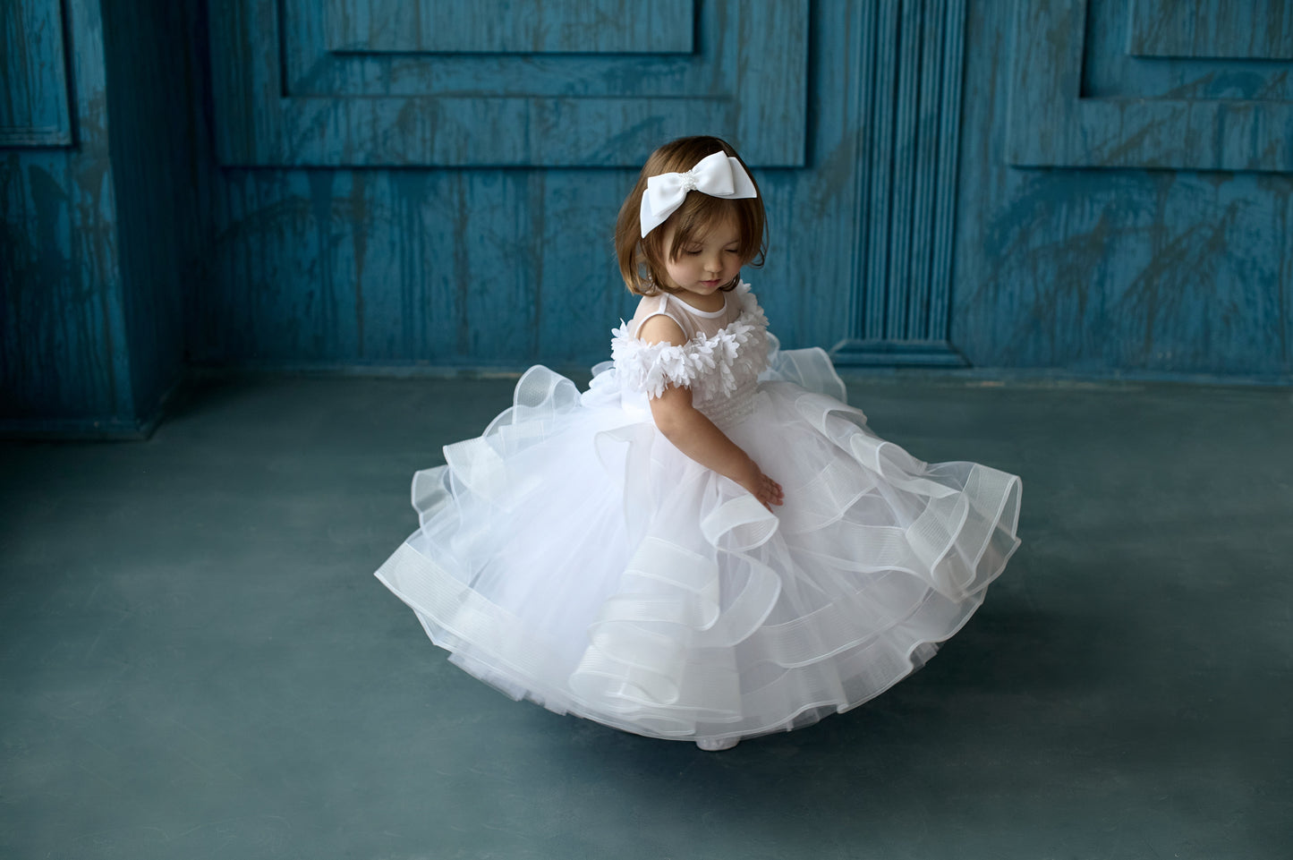 Christening dress for baby gir