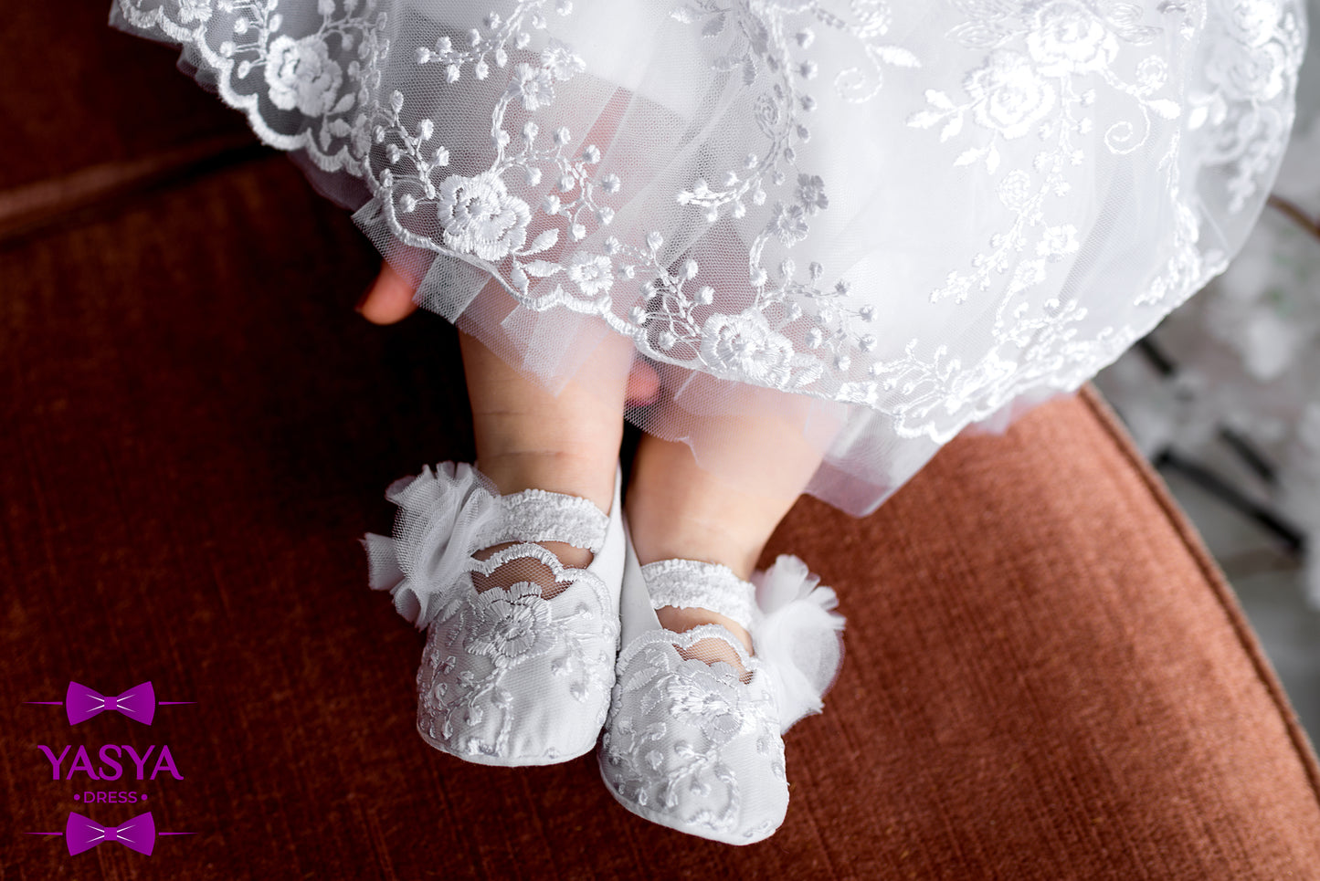 personalization baptism shoes