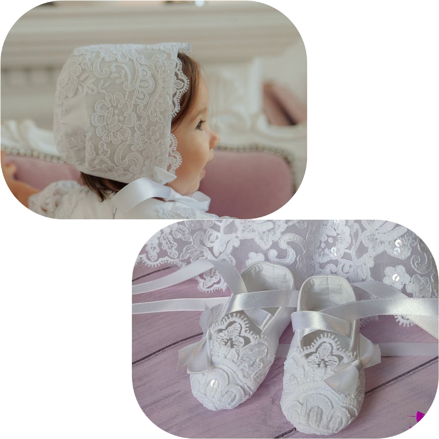 Personalized Baby Girl Booties