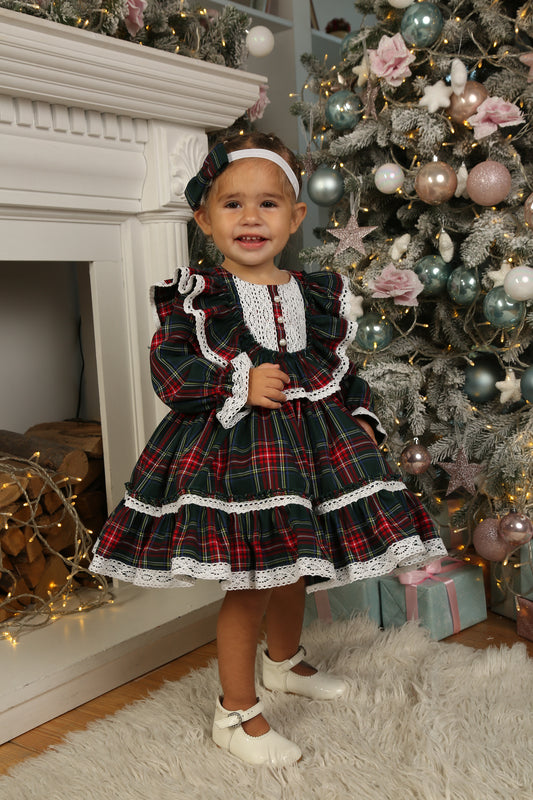 Toddler plaid dress