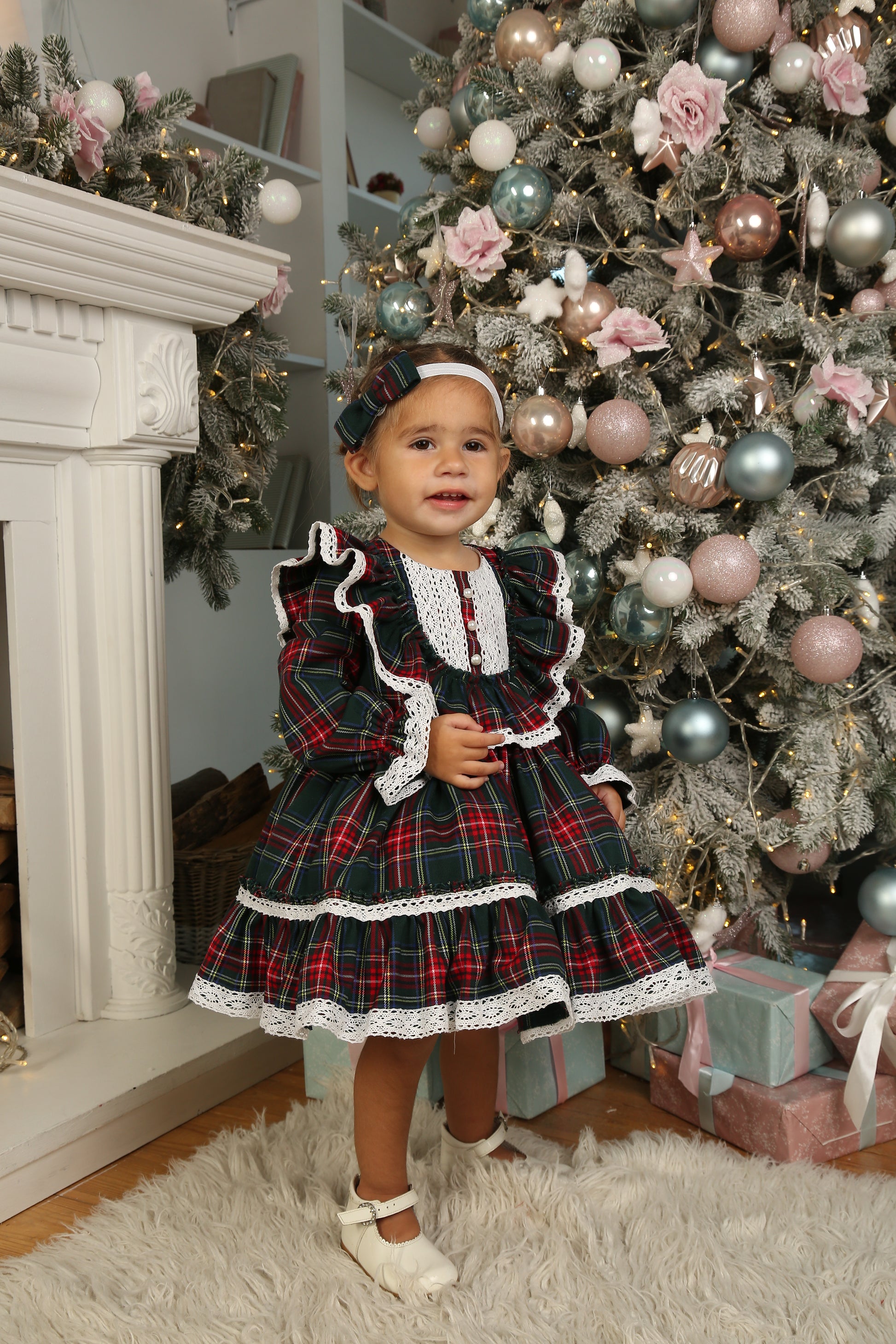 Toddler plaid dress