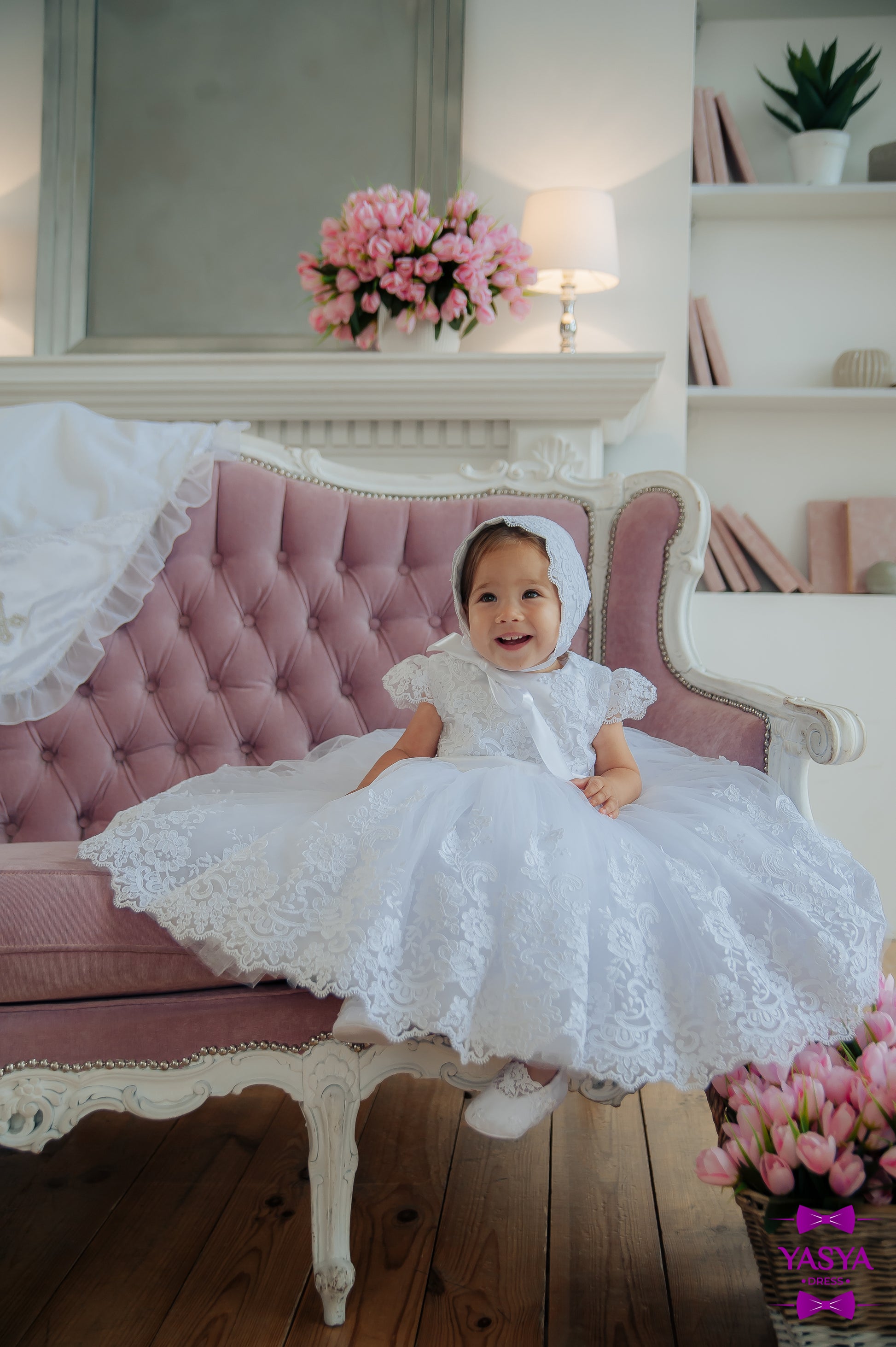 White Baptismal Dress
