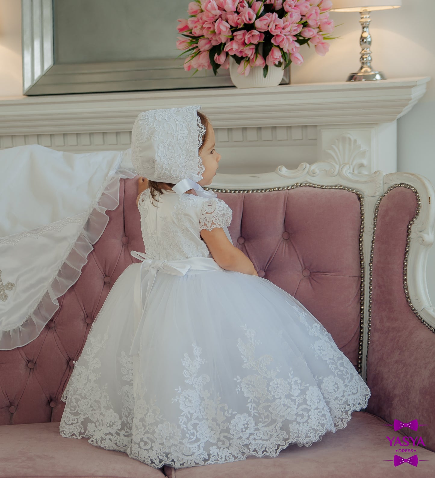 White Baptismal Dress